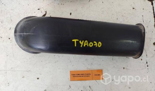 Tubo Toma Aire (TYA070) Toyota Hilux 2.5 2012
