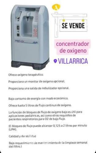 concentrador de oxigeno usado