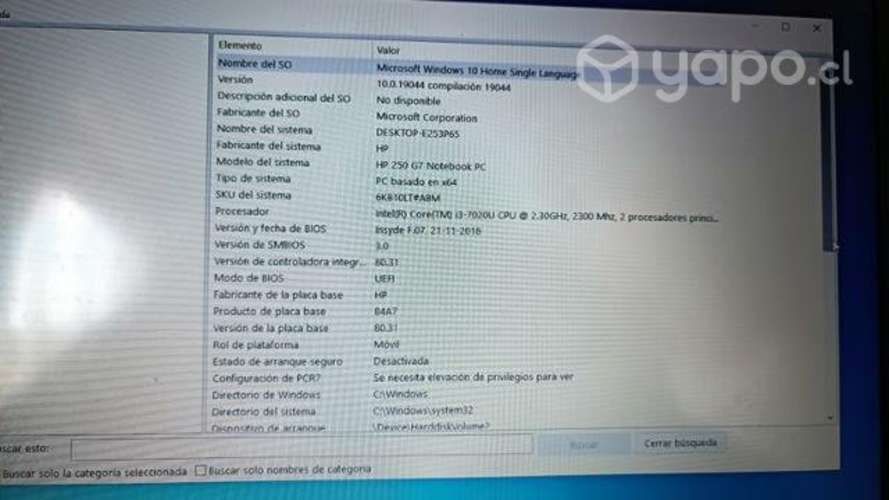 Notebook hp nvidia GeForce