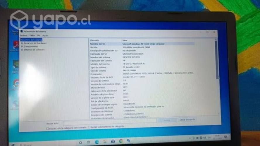 Notebook hp nvidia GeForce