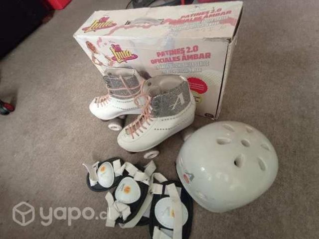 PATINES SOY LUNA! Baratos con accesorios! Talla 36