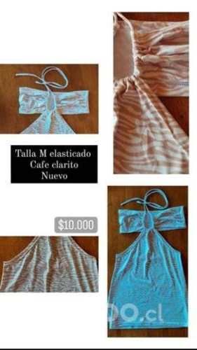Nuevo Vestido Elasticado Talla M