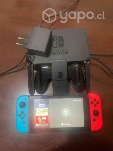 Nintendo switch con juegos