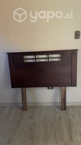 Respaldos de cama de madera
