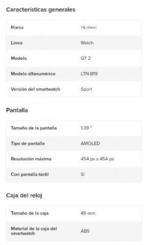 Relog Huawei watch gt 2 doo