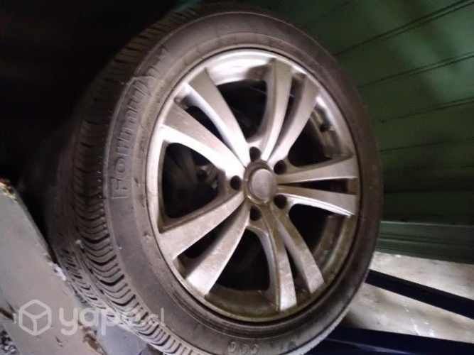 Llantas aro 17 5x114.5 con neumaticos