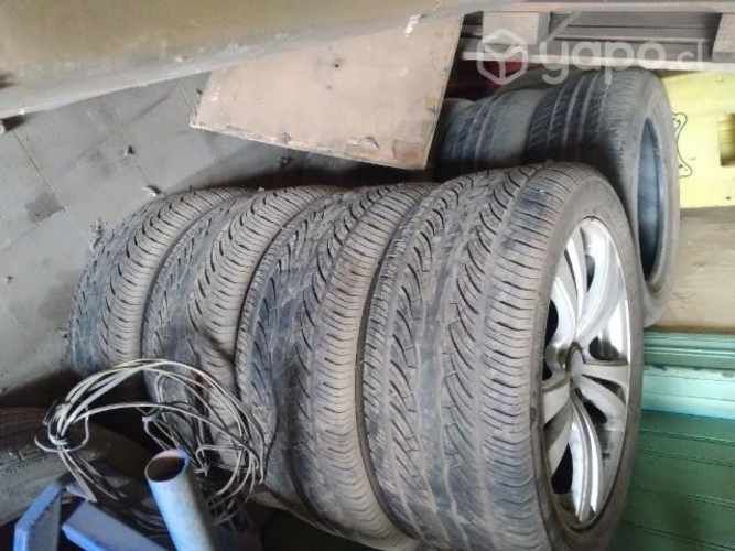 Llantas aro 17 5x114.5 con neumaticos