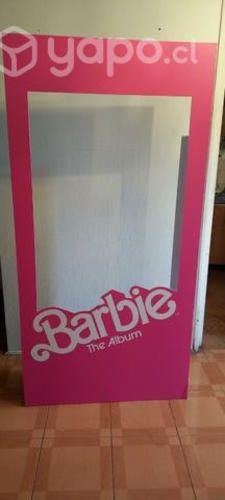 Portada para fotos barbie. pvc 3mm,plegable
