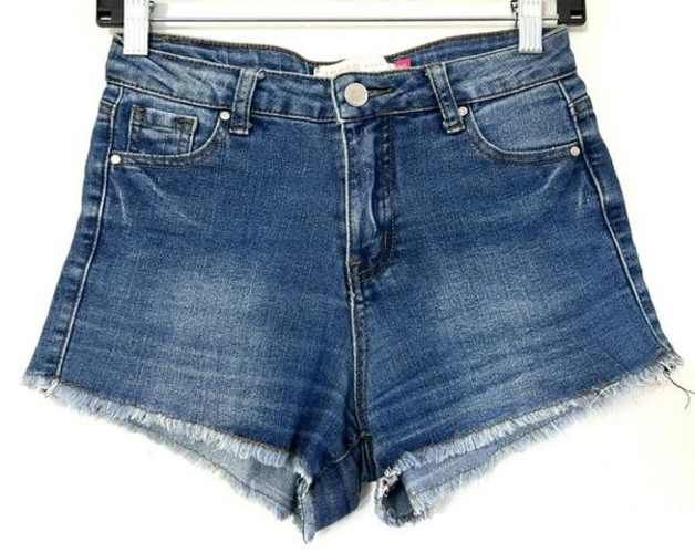 Short Elástico Marca Icono Talla 34/36 Azul Jeans