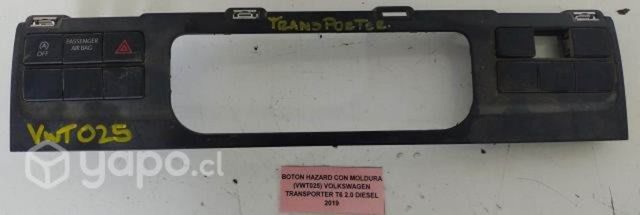 Boton Hazard C/Moldura (VWT025) VW Transporter T6
