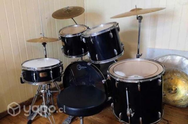 Bateria completa pearl export series usada