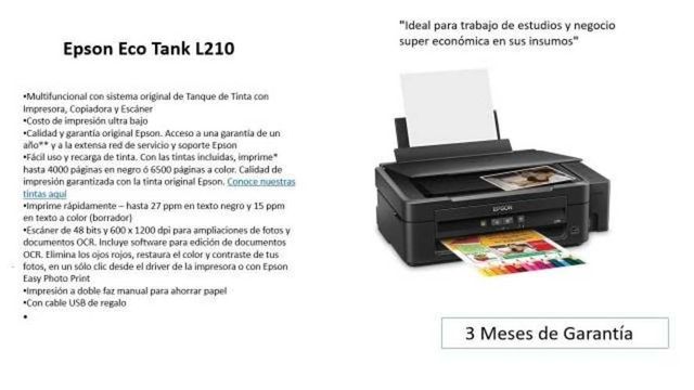 Epson Eco Tank L210