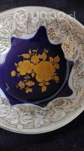 Raro plato de porcelana Haas & Czjzek