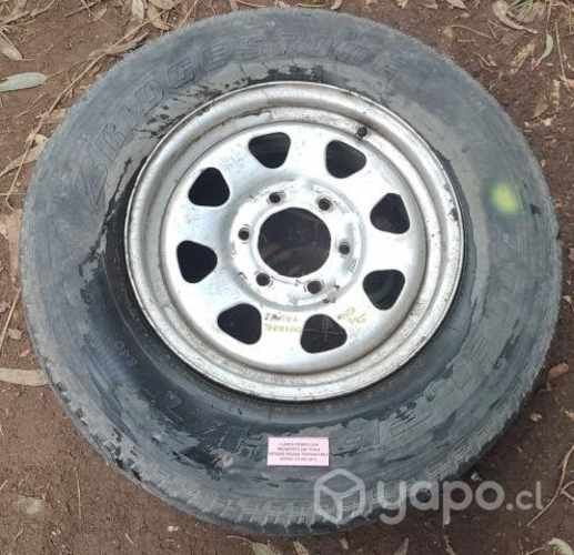 Llanta Fierro C/Neum (245) Nissan Terrano 2013 Mex