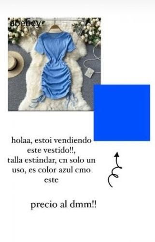 Vestido azul