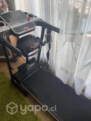 Trotadora con masajeador