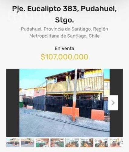 Casa en venta Pudahuel