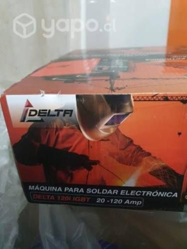 SOLDADORA INVERTER 20 - 120 AMP DELTA 120i