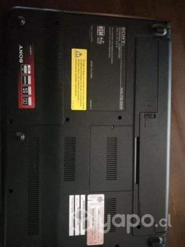 Notebook Sony vaio VPCEG13EL