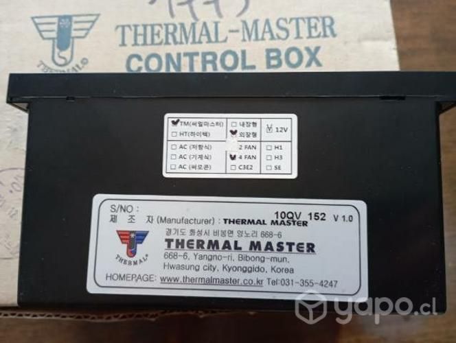 Control Thermal master