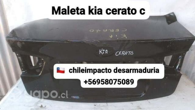 Maleta Kia cerato C desarmaduría