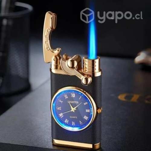 Encendedor viral con reloj
