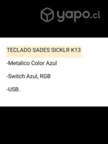 CONVERSABLE Pc Semi Gamer Mas Teclado SADES