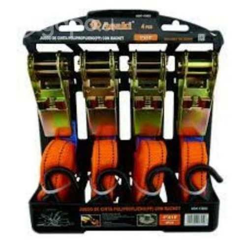 Set 4 eslingas de amarre