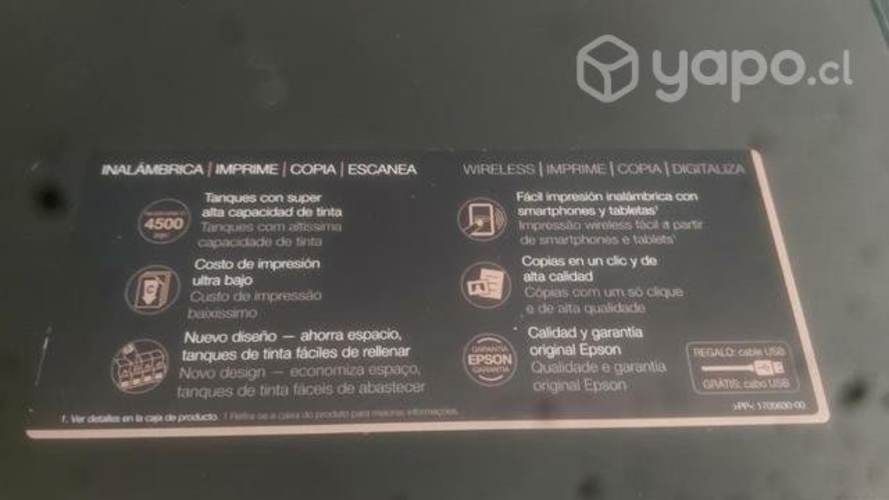 Impresora multifuncional