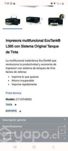 Impresora multifuncional