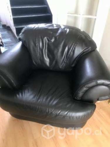 Elegante y cómodo sillón ecocuero