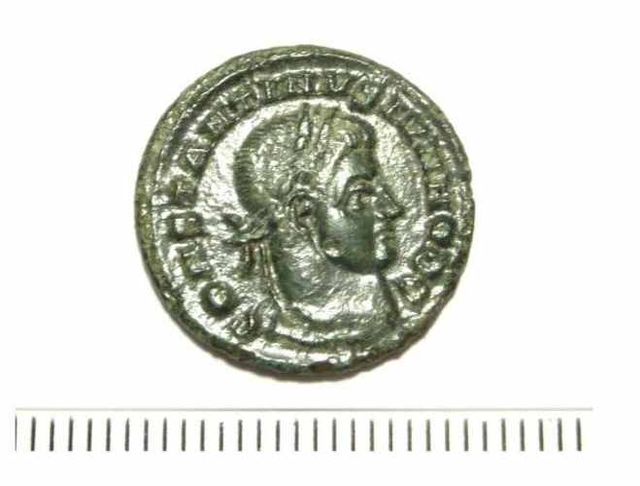Moneda Romana, Emperador Constantino II, 321 d. c