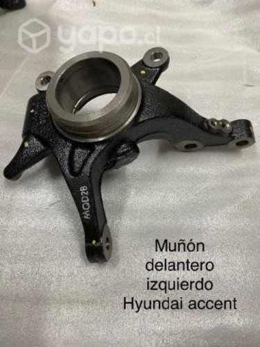 Muñón delantero izquierdo Hyundai accent