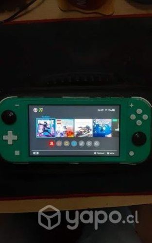 Nintendo Switch Lite + juegos + 128Gb
