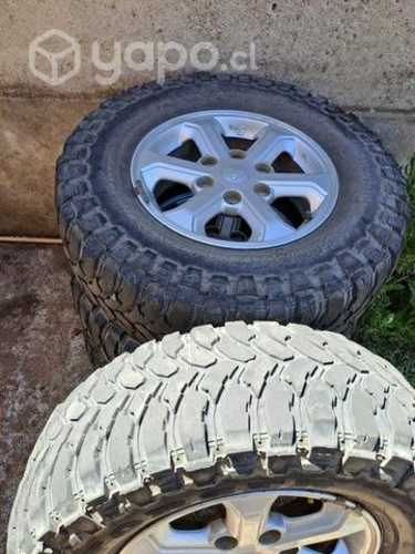 Neumáticos y llanta aro 17