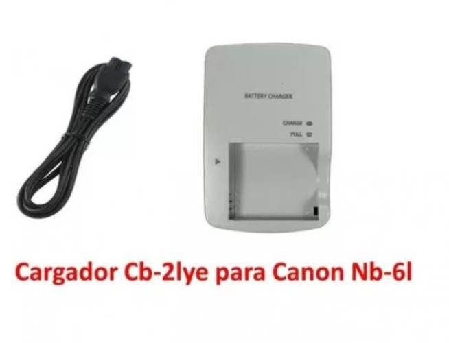 Cargador Batería Para Canon Cb-2lye Nb-6l S95 D10