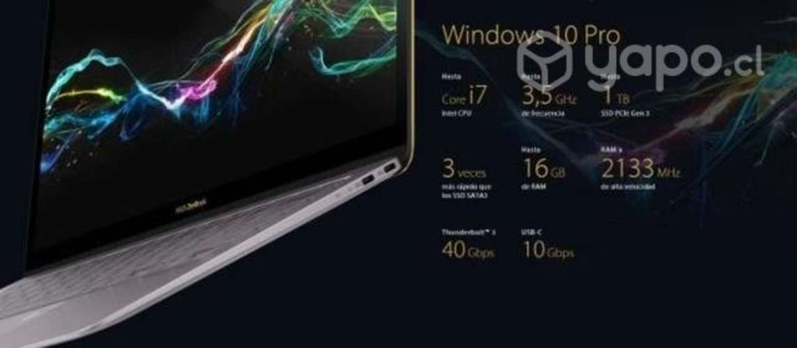 Asus Zenbook 3 UX490UAR I7 8550u 1.8Ghz 16GRam 1Tb