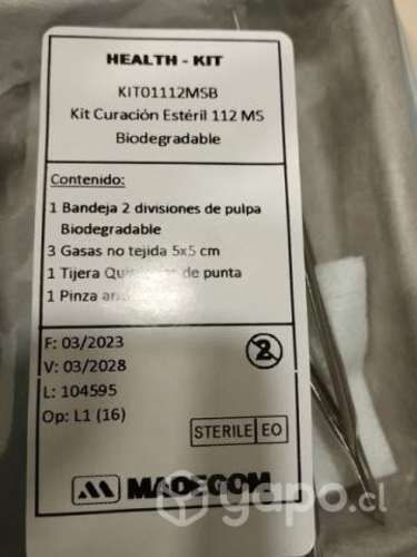 Kit de curación desechables