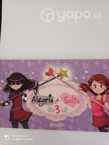Libro Sofía y alegría 3