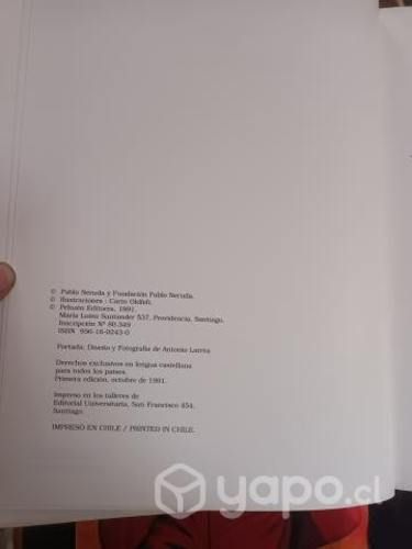 Maremoto de Pablo Neruda, primera edición