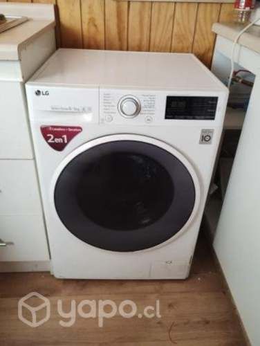Lavadora secadora lg