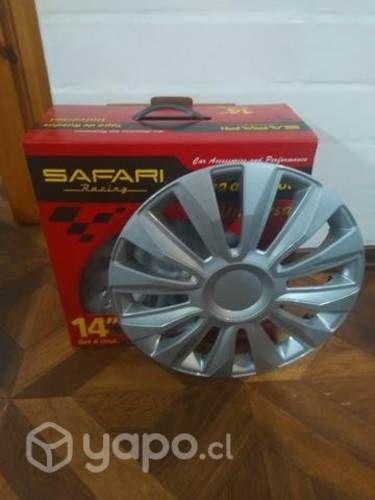Set de tapas de ruedas automovil aro 14