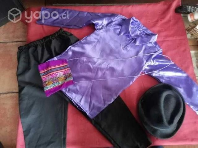 Conjunto de ropa folclore nortino para niño