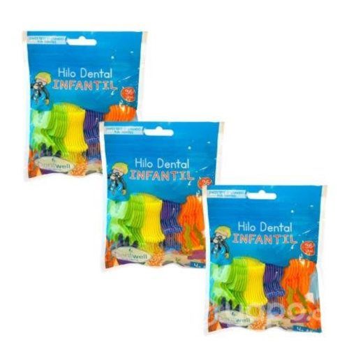 108 unidades Hilo dental infantil