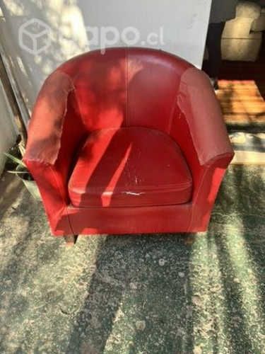Sillón rojo