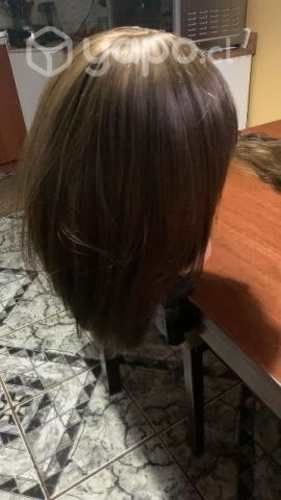 Peluca 70% natural 30% sintético