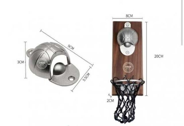 Destapador botellas basquebol