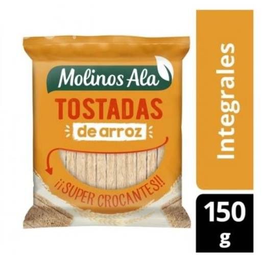 Galleta integral de arroz