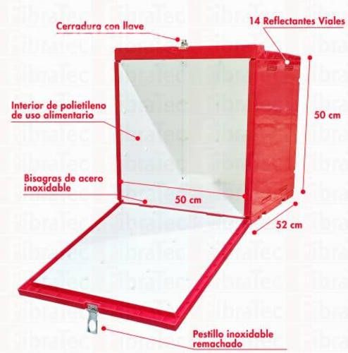 Cajas para Delivery en Moto - 125 litros