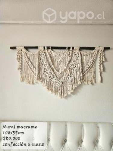 Mural de macrame